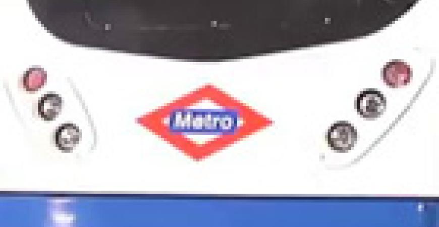 DANOBATGROUP RAILWAYS equipment in the Metro of Madrid